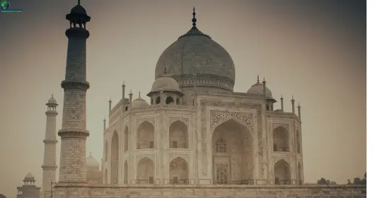 Taj Mahal at night